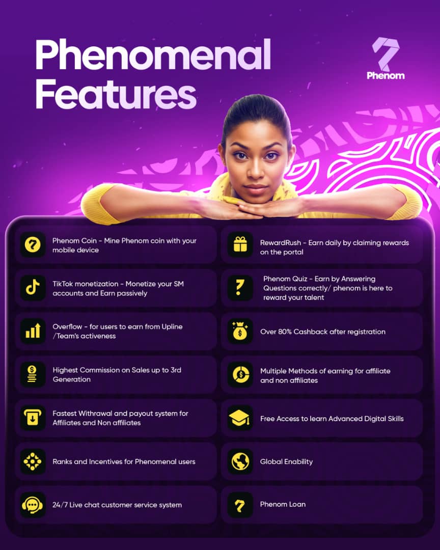 Phenom Network Features
